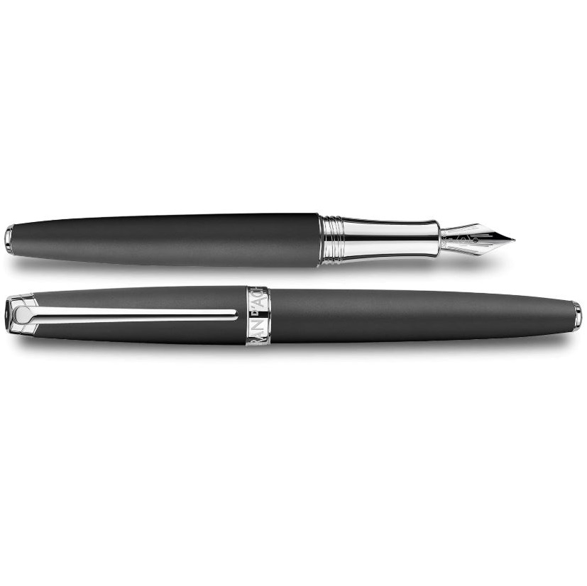 Caran d'Ache Léman matte black CT vulpen