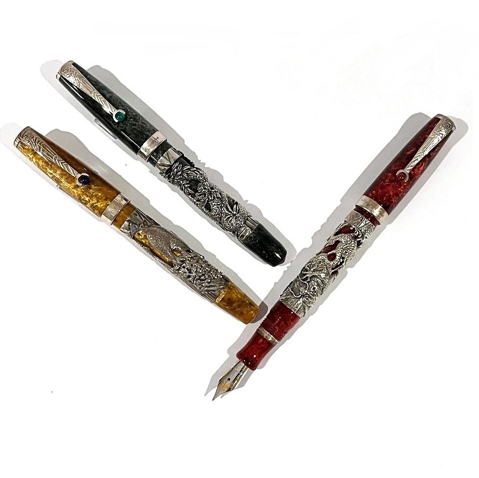 montegrappa-zodiac-serie-l.e. sterling-silver-18k-vulpen 4