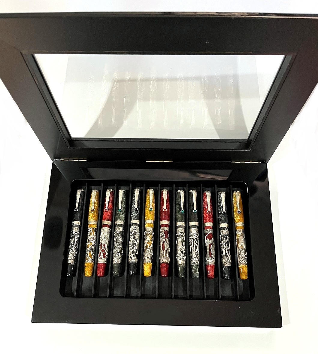 montegrappa-zodiac-serie-l.e. sterling-silver-18k-vulpen 8