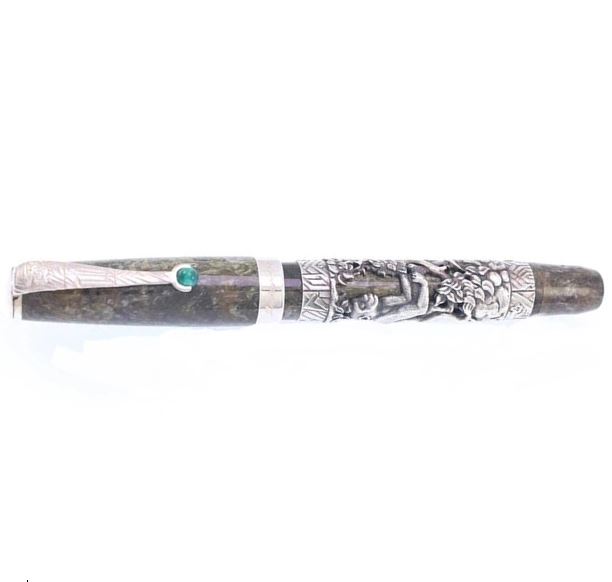 montegrappa-zodiac-serie-l.e. sterling-silver-18k-vulpen-monkey