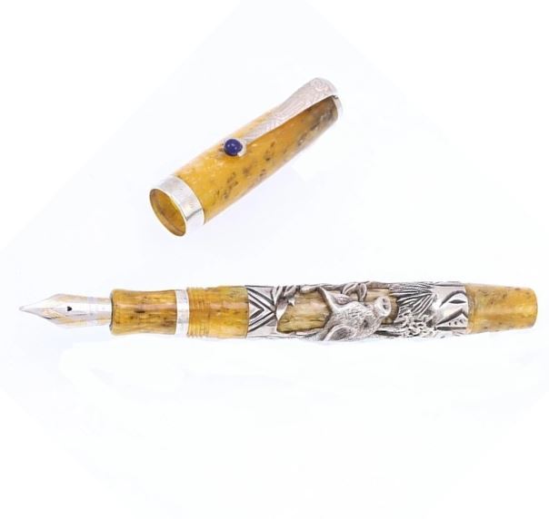 montegrappa-zodiac-serie-l.e. sterling-silver-18k-vulpen-pig