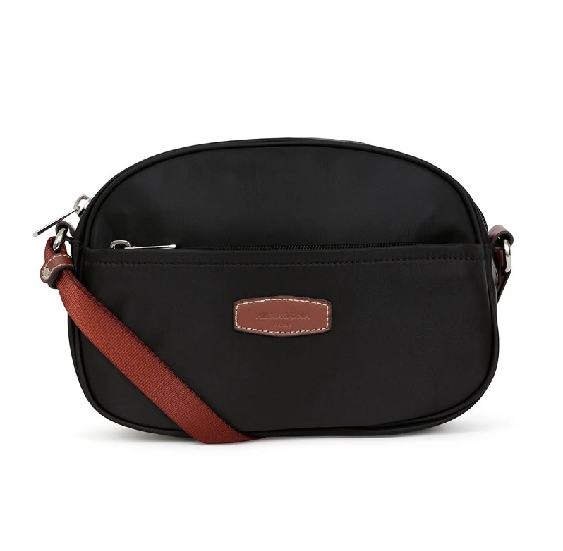 Hexagona Crossbody 173789-dark brown