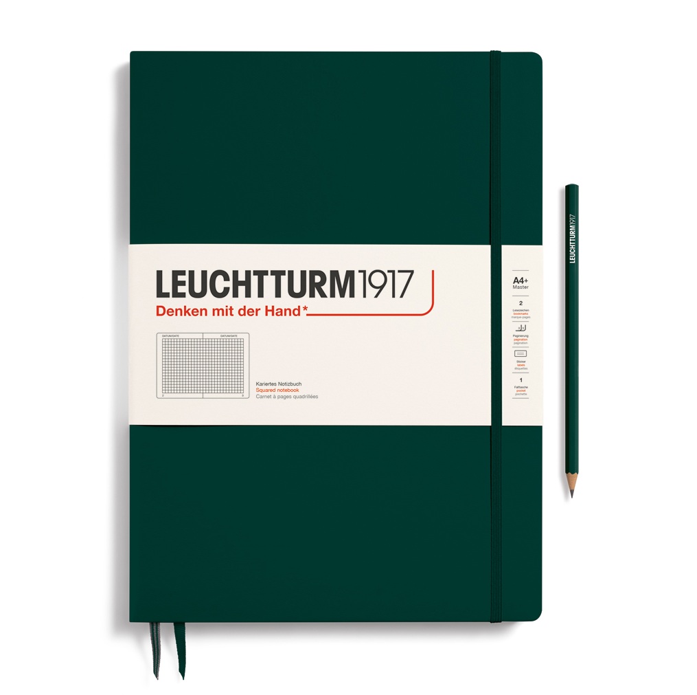Leuchtturm1917-master-slim-a4-hardcover-forest-green-squared Leuchtturm1917-master-slim-a4-hardcover-forest-green-squared