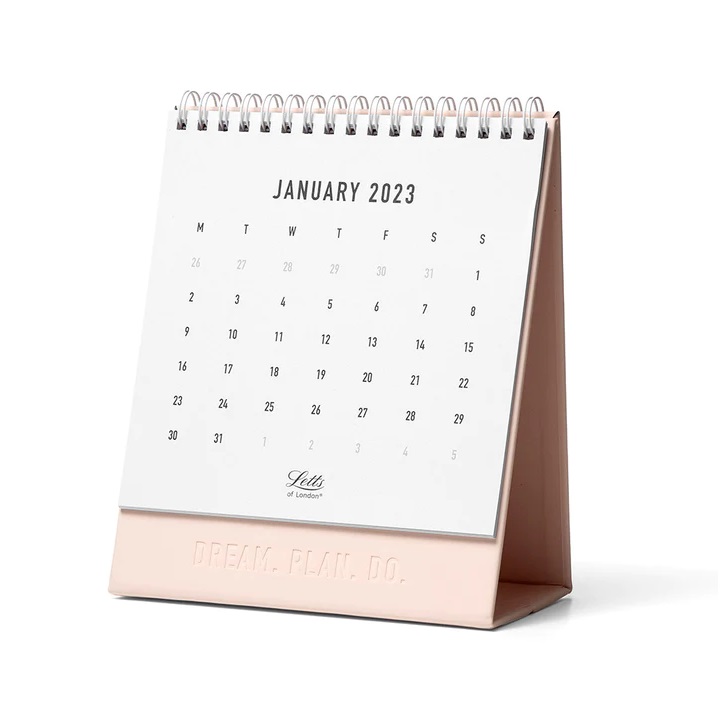 Letts of London Conscious Deskcalendar Rosewater De Groen BV