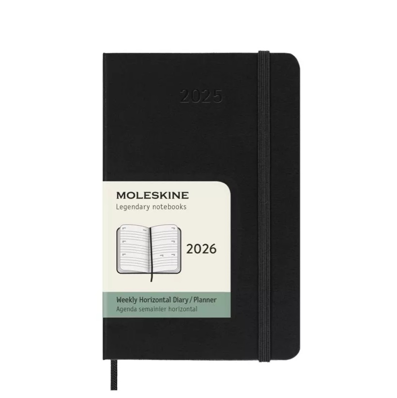 Moleskine-2026-Weekly-Horizontal-Hardcover-Pocket-Black