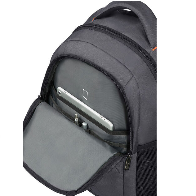 American Tourister At Work 15.6 laptop backpack black-orange 7