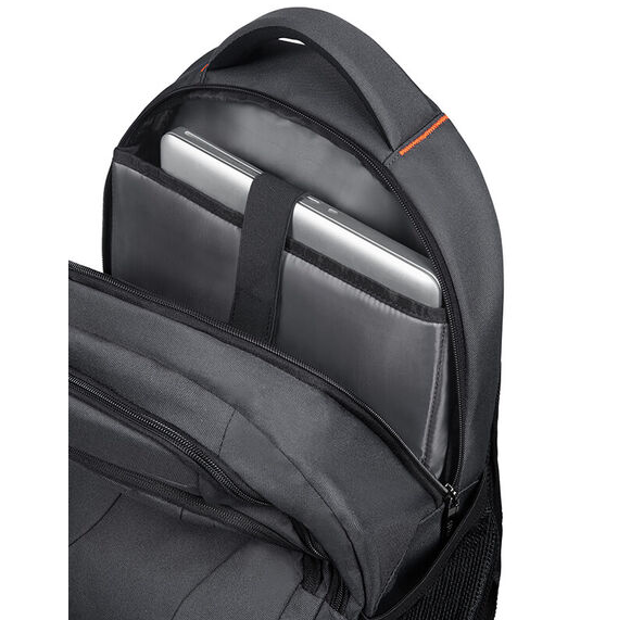 American Tourister At Work 15.6 laptop backpack black-orange 8