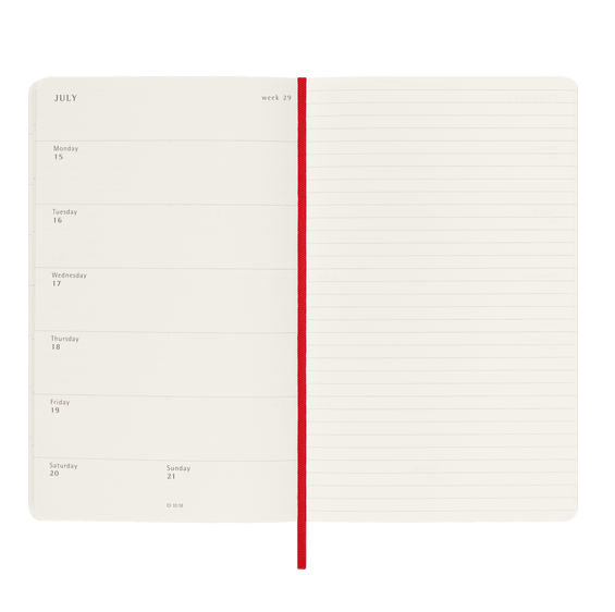 Moleskine Large Weekly Notebook Diary/Planner 18 maands 2024/2025