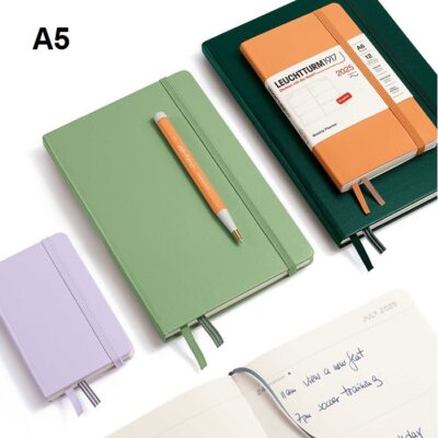 Leuchtturm1917 A5 Medium Weekly Planner Hardcover