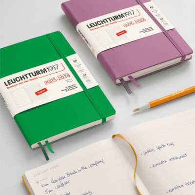 Leuchtturm1917 A5 Medium Weekly Planner/Notebook Hard
