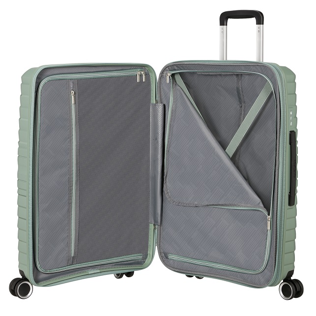 American Tourister Flytwist Spinner 67-24 Exp 155266 Botanical Green 3