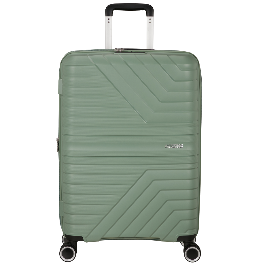 American Tourister Flytwist Spinner 67-24 Exp 155266 Botanical Green