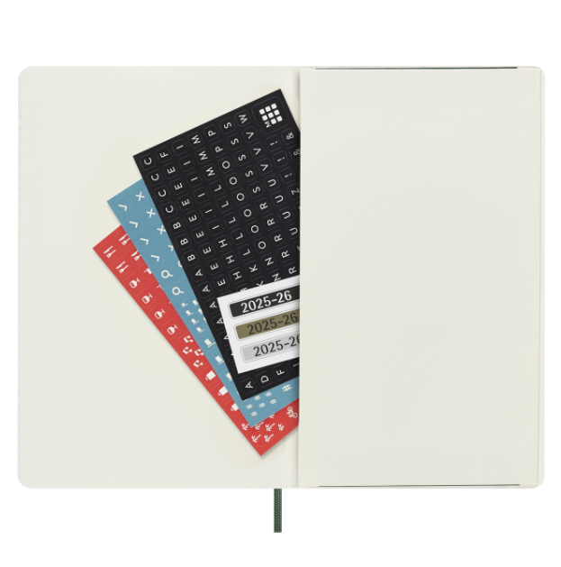 Moleskine Large weekly planner soft 2025-26 myrtle green 5