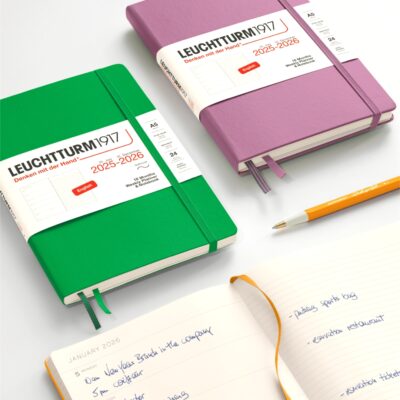 Leuchtturm1917 A5 Medium Weekly Planner & Notebook Hardcover