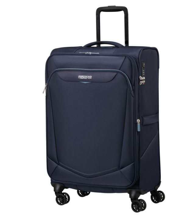 American Tourister SummerRide M Spinner 69 uitbreidbaar 149499 navy 2