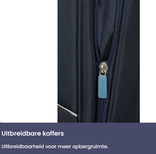 American Tourister SummerRide M Spinner 69 uitbreidbaar 149499 navy 7