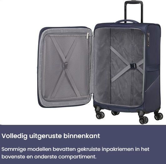 American Tourister SummerRide M Spinner 69 uitbreidbaar 149499 navy 9