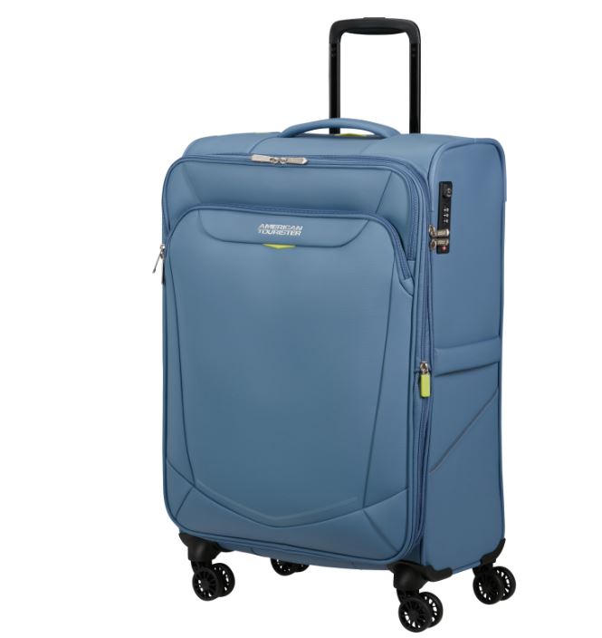 American Tourister SummerRide Spinner M uitbr. 153863 Coronet Blue 2