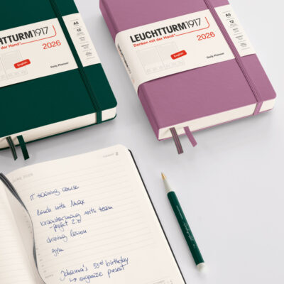 Leuchtturm1917 A5 Medium Daily Planner hardcover