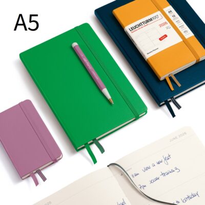 Leuchtturm1917 A5 Medium Weekly Planner Hardcover