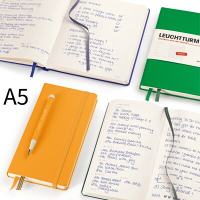 Leuchtturm1917 A5 Medium Weekly Planner / Notebook Hardcover DOTTED