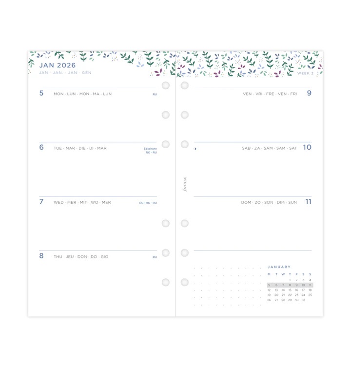 Filofax Personal 26-68492_ week op 2 garden 2026 4