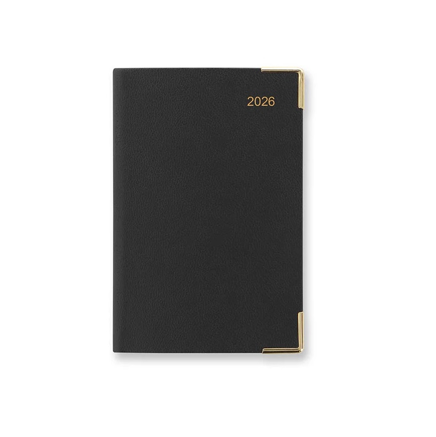 Letts of London 2026 Classic Mini Pocket wtv start sunday black