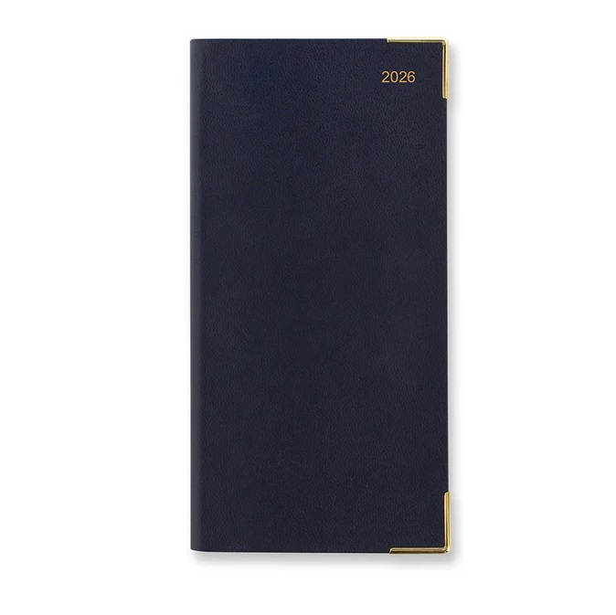 Letts of London Classic Slim 2026 WTV w.app. notes. planners eng blue