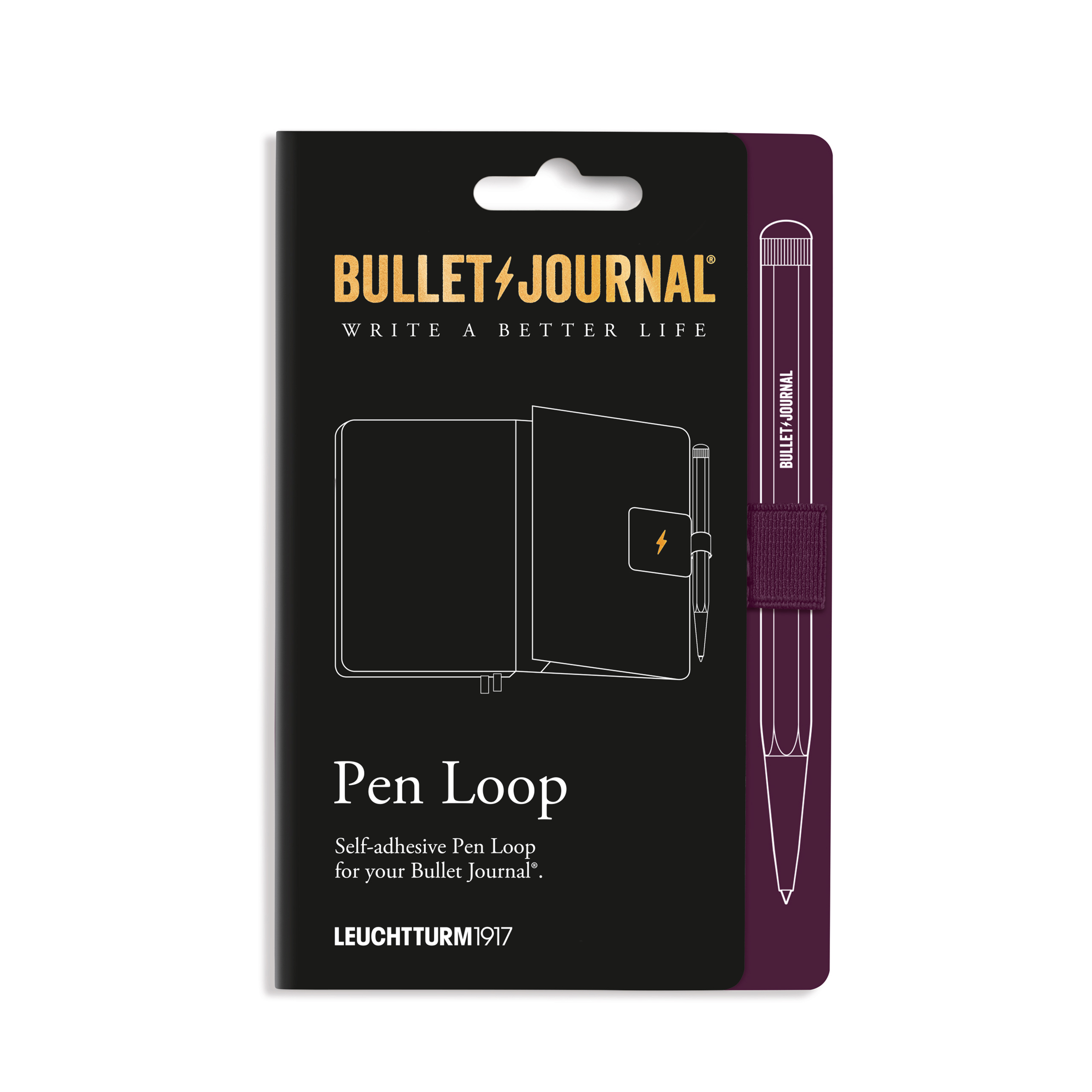 Leuchtturm1917 Bulletjournal penloop purple26