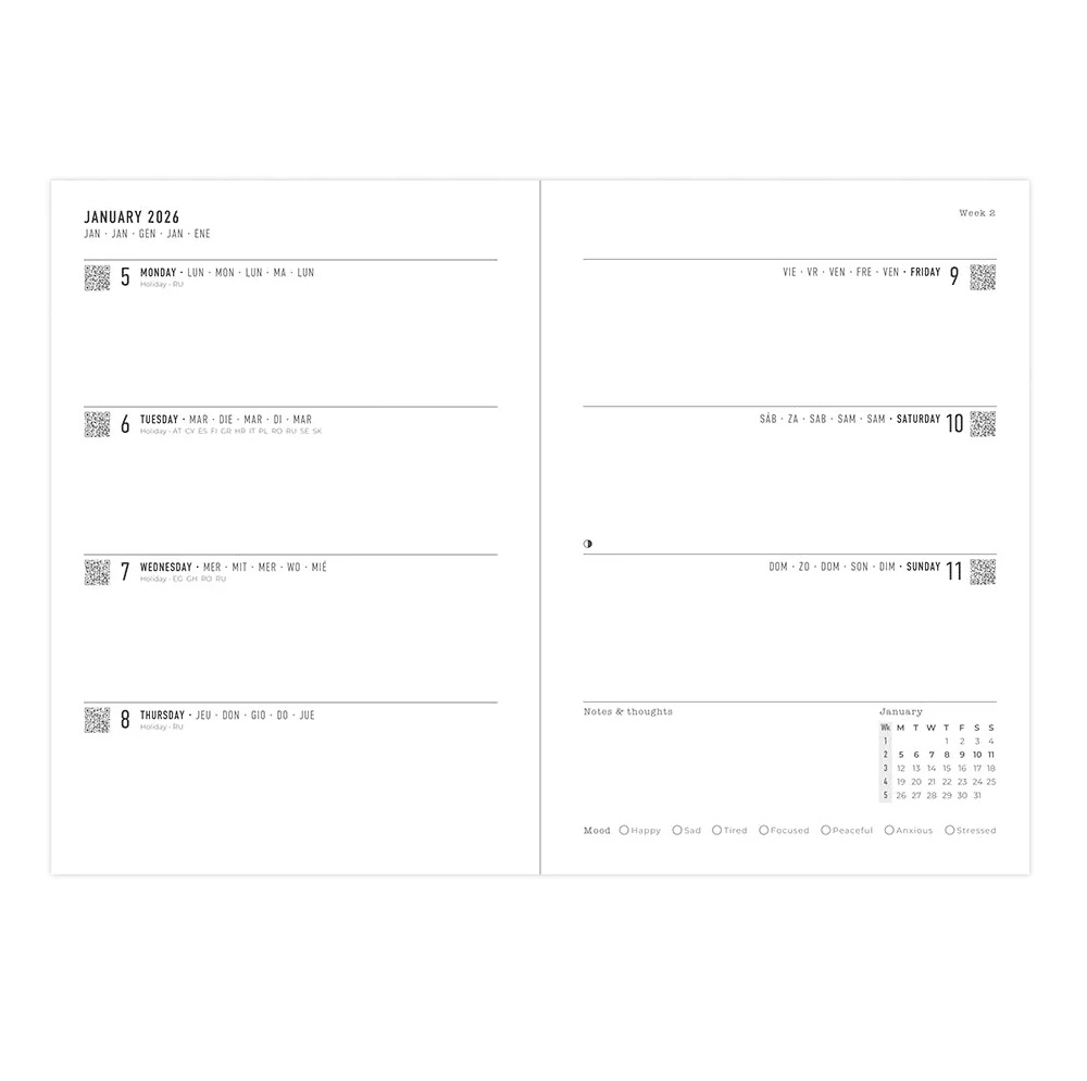 Letts of London 2026 Big Plans wtv