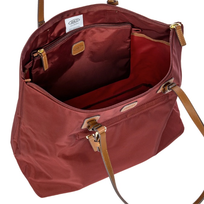 Bric's Sportina recycled fabric large 3 in 1 bag BXG45070.920 wine 5