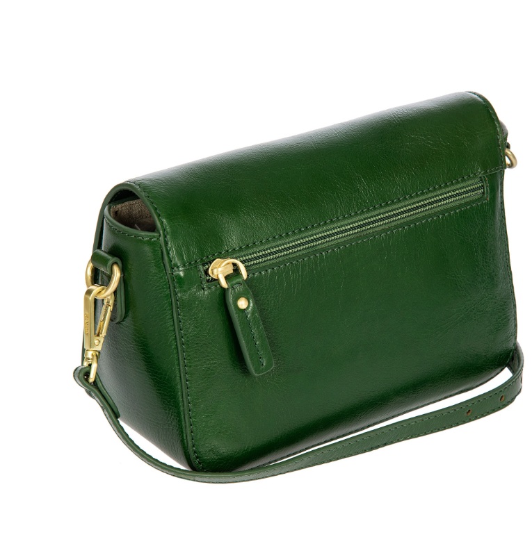 Bric's Volterra Small Post Bag Pine 3