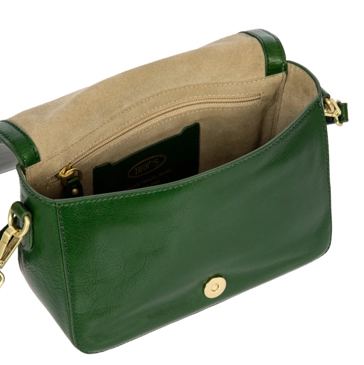 Bric's Volterra Small Post Bag Pine 5