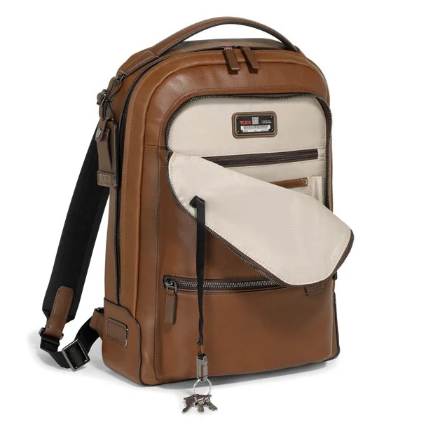 Tumi Harrison Bradner Backpack 150199 Cognac 3