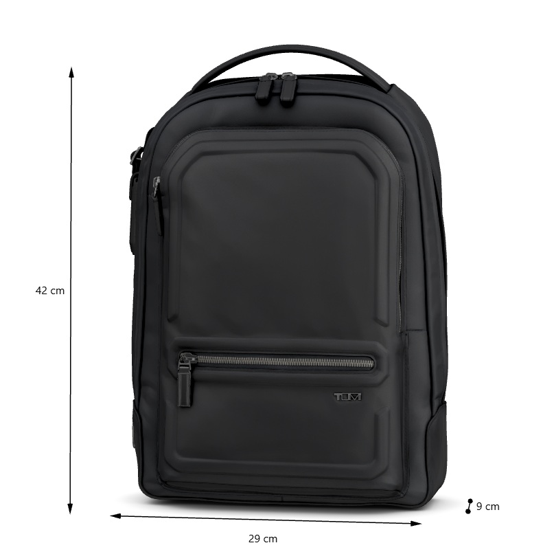 Tumi Harrison Bradner Backpack Black Bombe