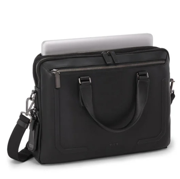 Tumi Harrison Sycamore Slim Brief Black Bombe 2 Tumi Harrison Sycamore Slim Brief Black Bombe 2