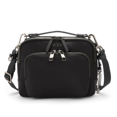 Tumi Voyageur Teghan Crossbody Black-Gunmetal