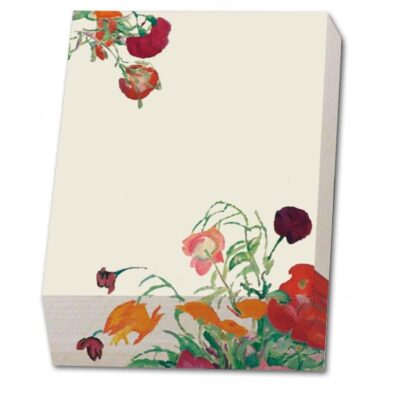 Bekking&Blitz Noteblock Bloemen voor een gebloemde lap, Leo Gestel, Singer Laren