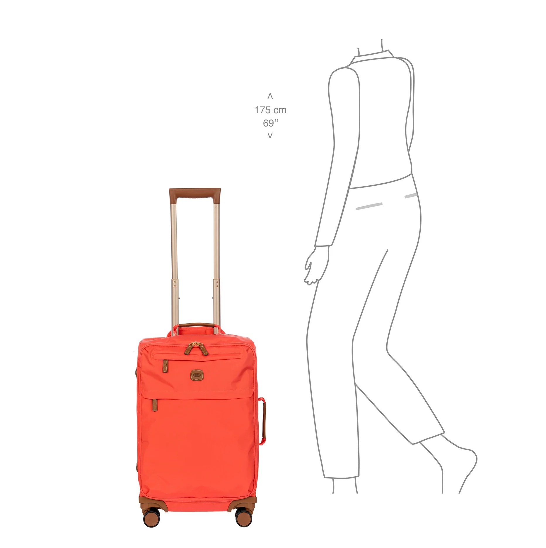 Bric's BXL58117 Recycled trolley carry-on 55cm Poppy 9