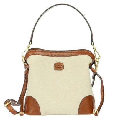 Bric's Volterra Trama BOE05959.493 S Bucketbag Cappucino