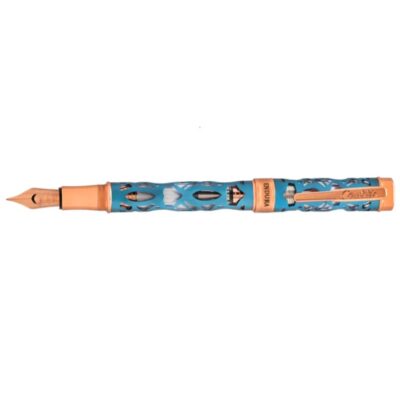 Conklin Endura Deco Crest Demo Blue-Rosegold vulpen 8