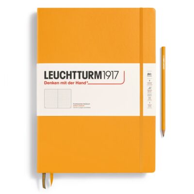 Leuchtturm1917-master-classic-a4-hardcover-rising sun-dotted