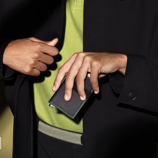 Secrid Bandwallet Matte Black-Green 3