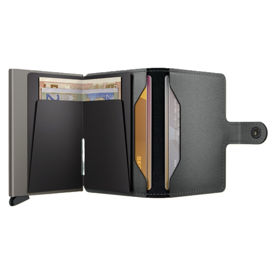 Secrid Miniwallet Matte Satin Steel 5