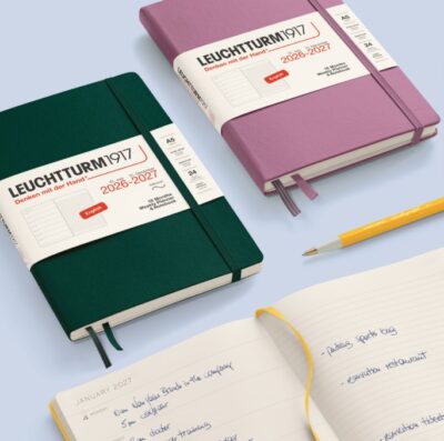 Leuchtturm1917 A5 Medium Academic Week Planner (18 mnds) hardcover