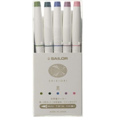 sailor-twin-pen-water-based-pen-shikiori-marker-spring
