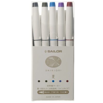 sailor-twin-pen-water-based-pen-shikiori-marker-summer