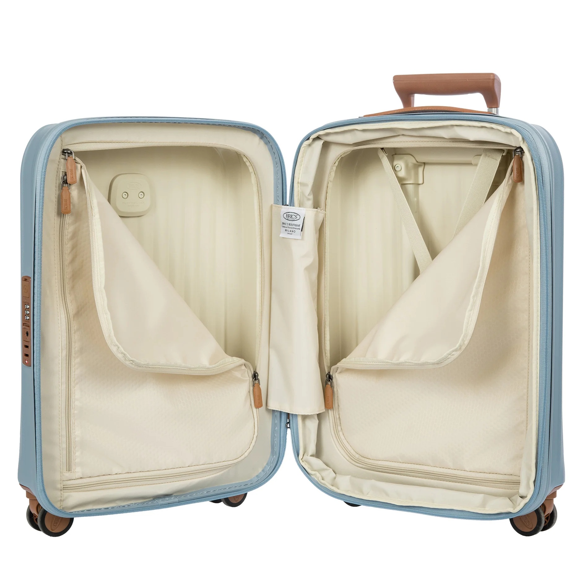 Bric's Taormina ultra-light 55cm exp cabin trolley BAH08451.022 Sky 5