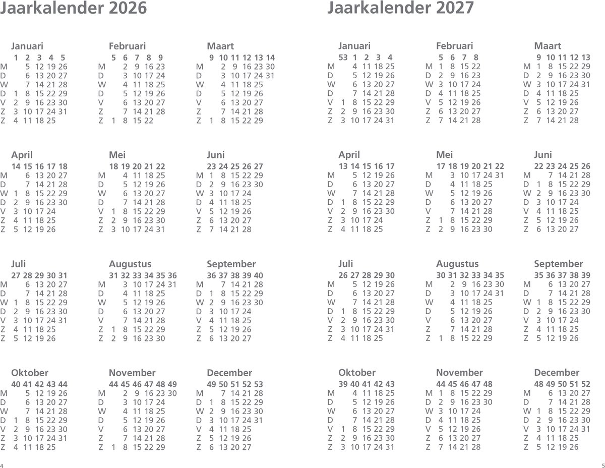 Ryam 2026-2027 Docentenagenda 5