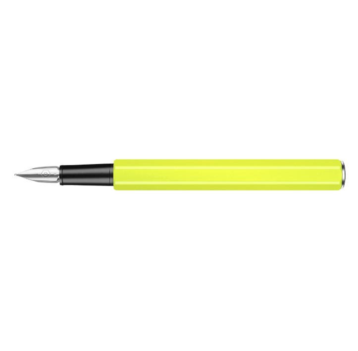 Caran d'Ache 849 vulpen Fluor Yellow 2